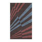 Prisma Maroon & Sky in 3' x 5' Size