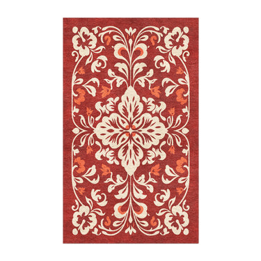 Annette Red & Ivory in 3' x 5' Size