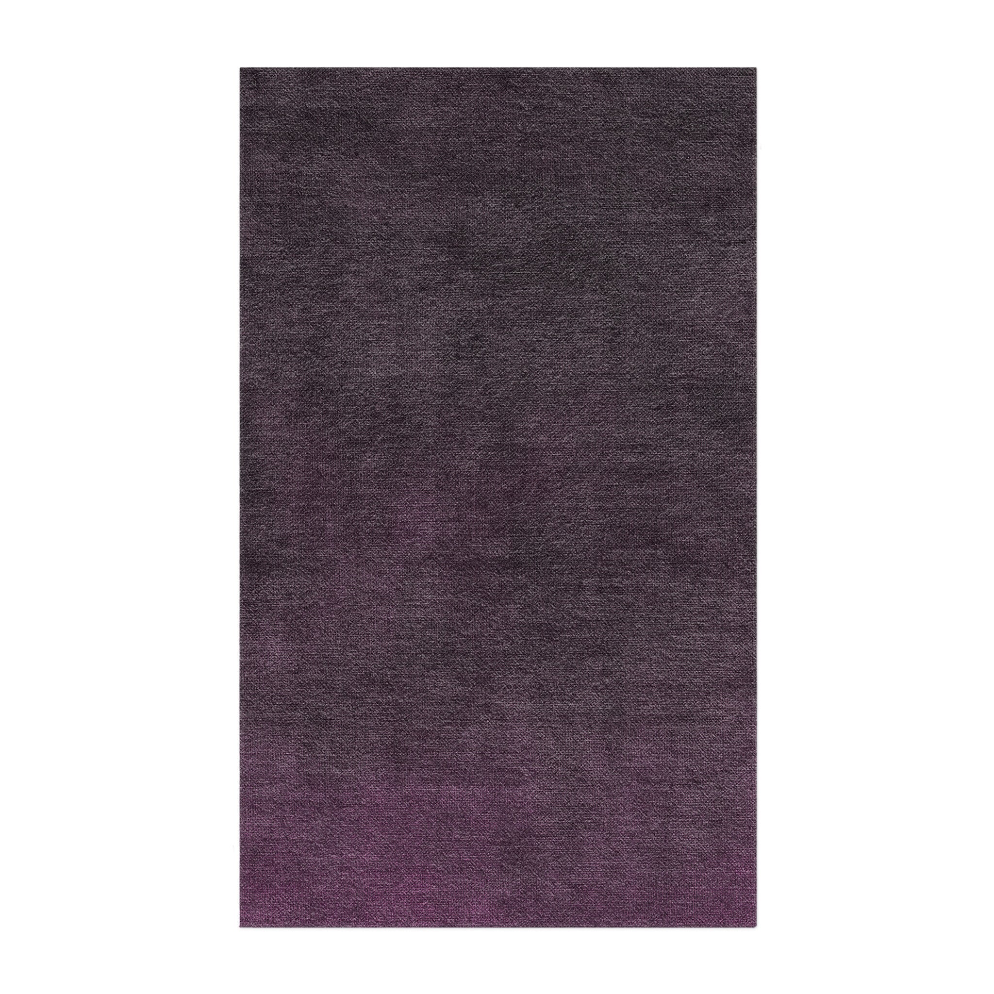 Deep Violet Rug Keanu Watercolor Deep Purple Ombre Area Rug – Undrfoot Rugs