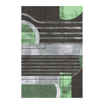 Gordian Dark Green in 4' x 6' Size