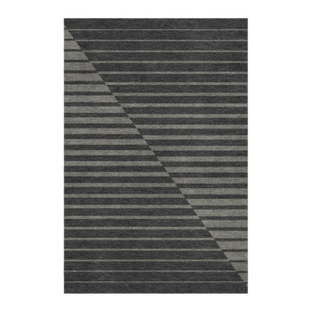 Euclid Black & Neutral Grey in 4' x 6' Size