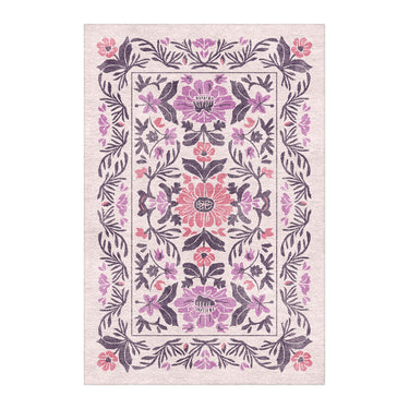 Corriana Pink & Purple in 4' x 6' Size