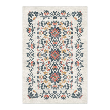 Georgiana Navy & Red in 4' x 6' Size