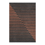 Euclid Black & Rust in 4' x 6' Size