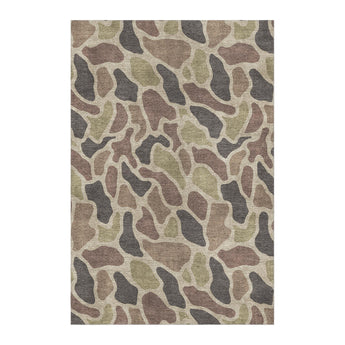 Duck Camo Brown in 4' x 6' Size