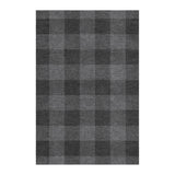 Buffalo Plaid Charcoal Black in 4' x 6' Size