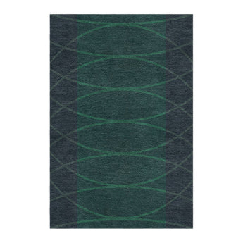 Kepler Navy & Teal in 4' x 6' Size
