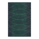 Kepler Navy & Teal in 4' x 6' Size