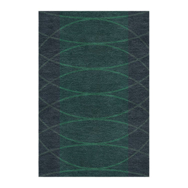Kepler Navy & Teal in 4' x 6' Size