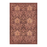 Agnes Damask Deep Amaranth Red in 4' x 6' Size