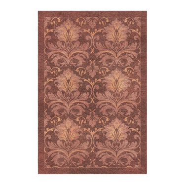 Agnes Damask Deep Amaranth Red in 4' x 6' Size