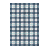 Wallace Plaid Blue & Teal in 6x4ft Size