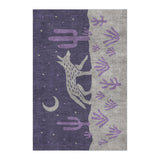 Desert Coyote Eggplant & Dusty Purple in 4' x 6' Size