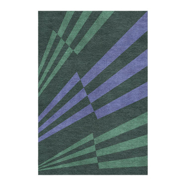 Prisma Mint & Periwinkle in 4' x 6' Size