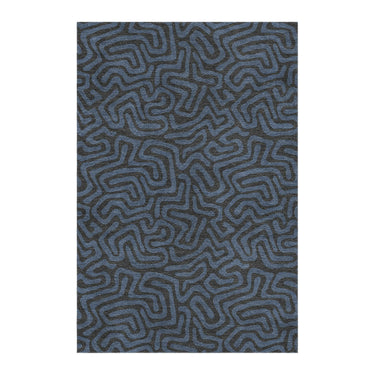 Kiva Slate Blue in 4' x 6' Size