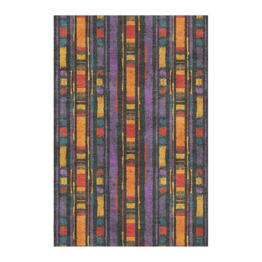 Ojai Purple & Yellow in 4' x 6' Size