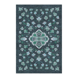 Fenwick Navy & Green in 4' x 6' Size