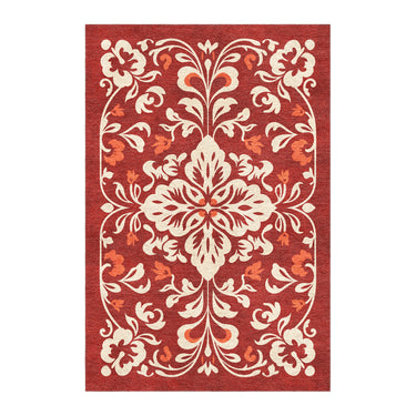 Annette Red & Ivory in 4' x 6' Size