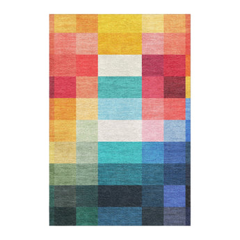 Polyphony Multicolor Vibrant in 4' x 6' Size