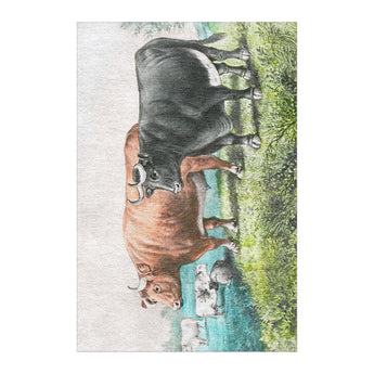 Prize Fat Cattle in 6x4ft Size