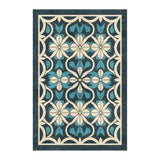 Mattheo Blue & Ivory in 6x4ft Size