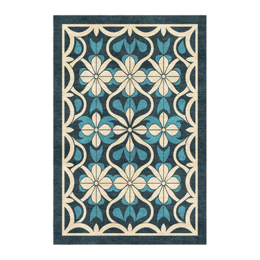 Mattheo Blue & Ivory in 6x4ft Size