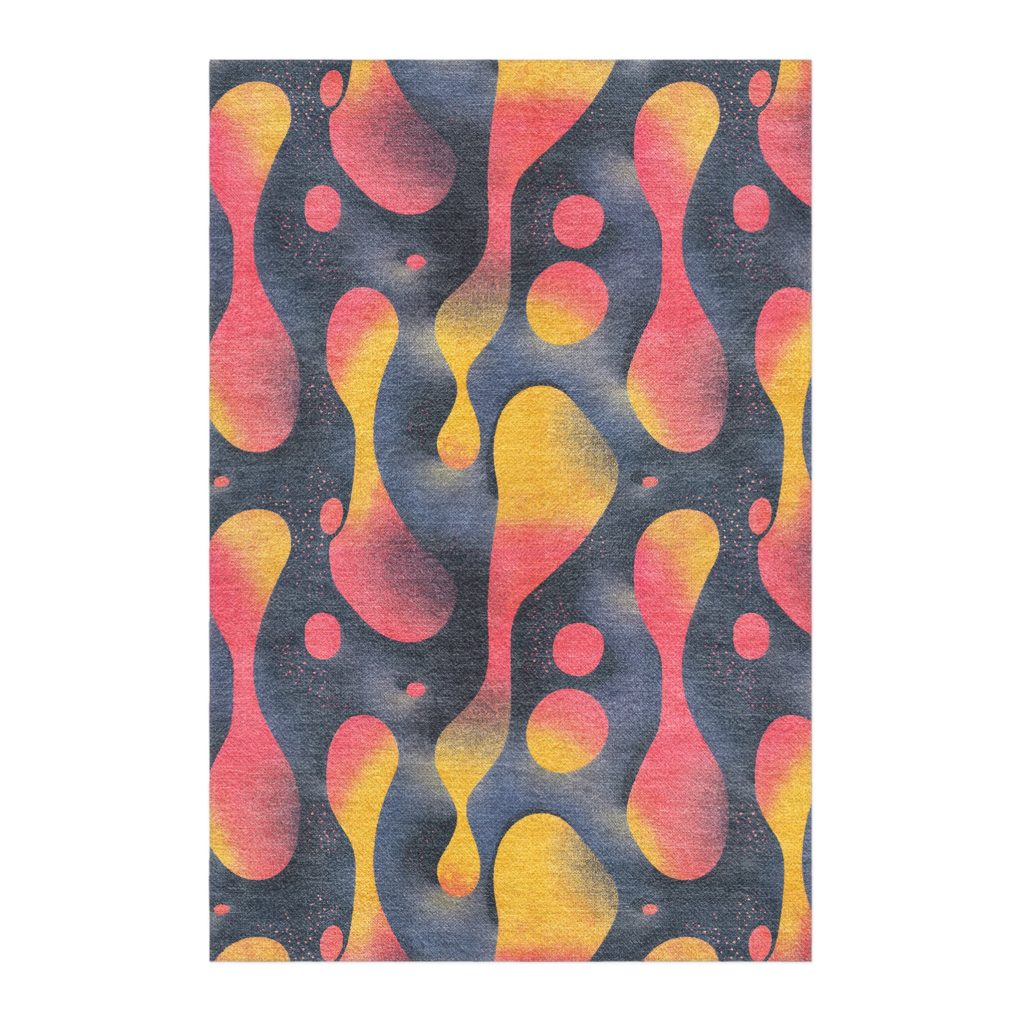 Hot Lava Red & Yellow Area Rug – Undrfoot Rugs