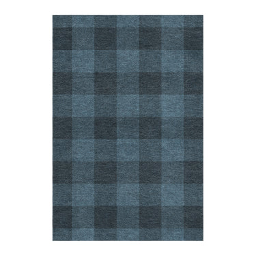 Buffalo Plaid Dark Navy in 4' x 6' Size