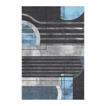 Gordian Dark Blue in 4' x 6' Size