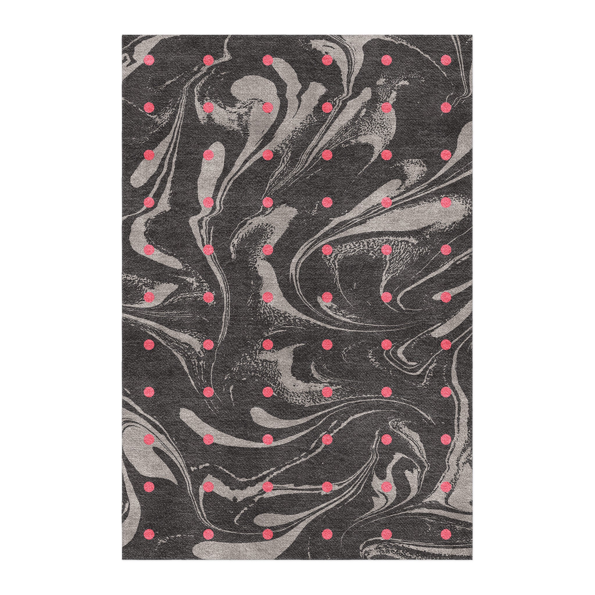 Infredred Rugs Acid Burn Greige & Infrared Area Rug – Undrfoot Rugs