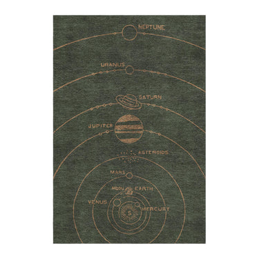 Solar System Forest & Rust in 4' x 6' Size