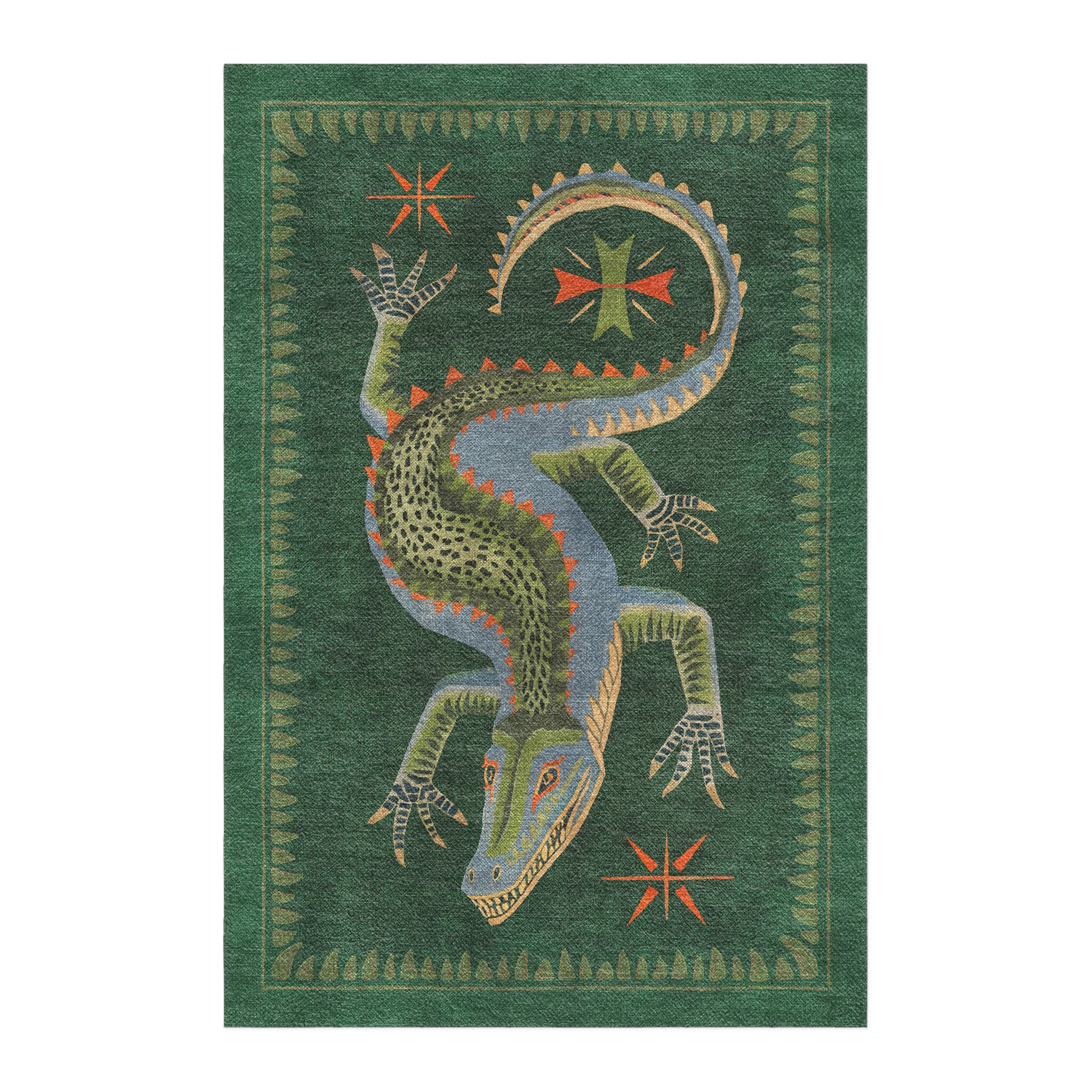 Hungry Alligator Area Rug – Undrfoot Rugs