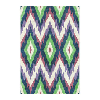 Dyani Eggplant & Matcha in 4' x 6' Size