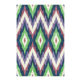 Dyani Eggplant & Matcha in 4' x 6' Size