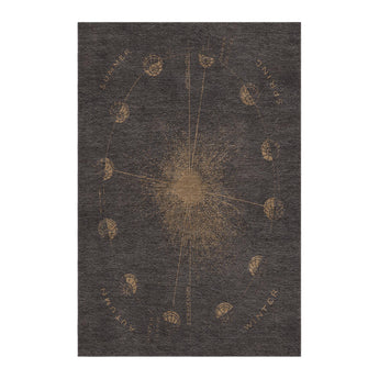Equinox Brown & Gold in 4' x 6' Size