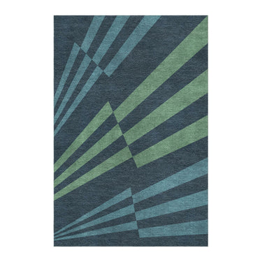 Prisma Blue & Green in 4' x 6' Size