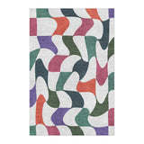 Twyla Checkered Multicolor in 4' x 6' Size