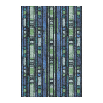 Ojai Blue & Green in 4' x 6' Size
