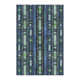 Ojai Blue & Green in 4' x 6' Size