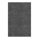 Kiva Charcoal Grey in 4' x 6' Size