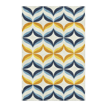 Jasper Blue & Gold in 4' x 6' Size