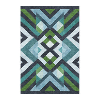 Sonora Blue & Green in 4' x 6' Size