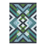 Sonora Blue & Green in 4' x 6' Size