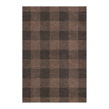 Buffalo Plaid Hickory Brown in 4' x 6' Size