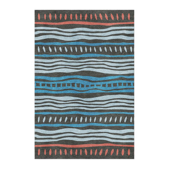 Delsin Black in 4' x 6' Size