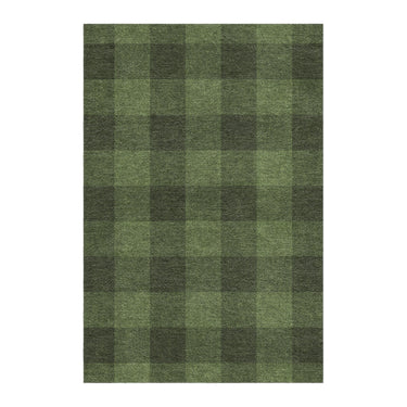 Buffalo Plaid Dark Olive in 4' x 6' Size