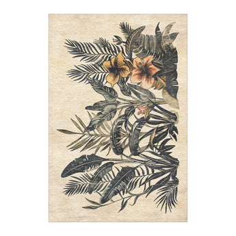 Tropical Plants in 4' x 6' Size