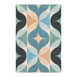 Maxine Seafoam & Peach in 4' x 6' Size