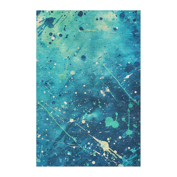 Sylvie Seafoam & Teal in 6x4ft Size