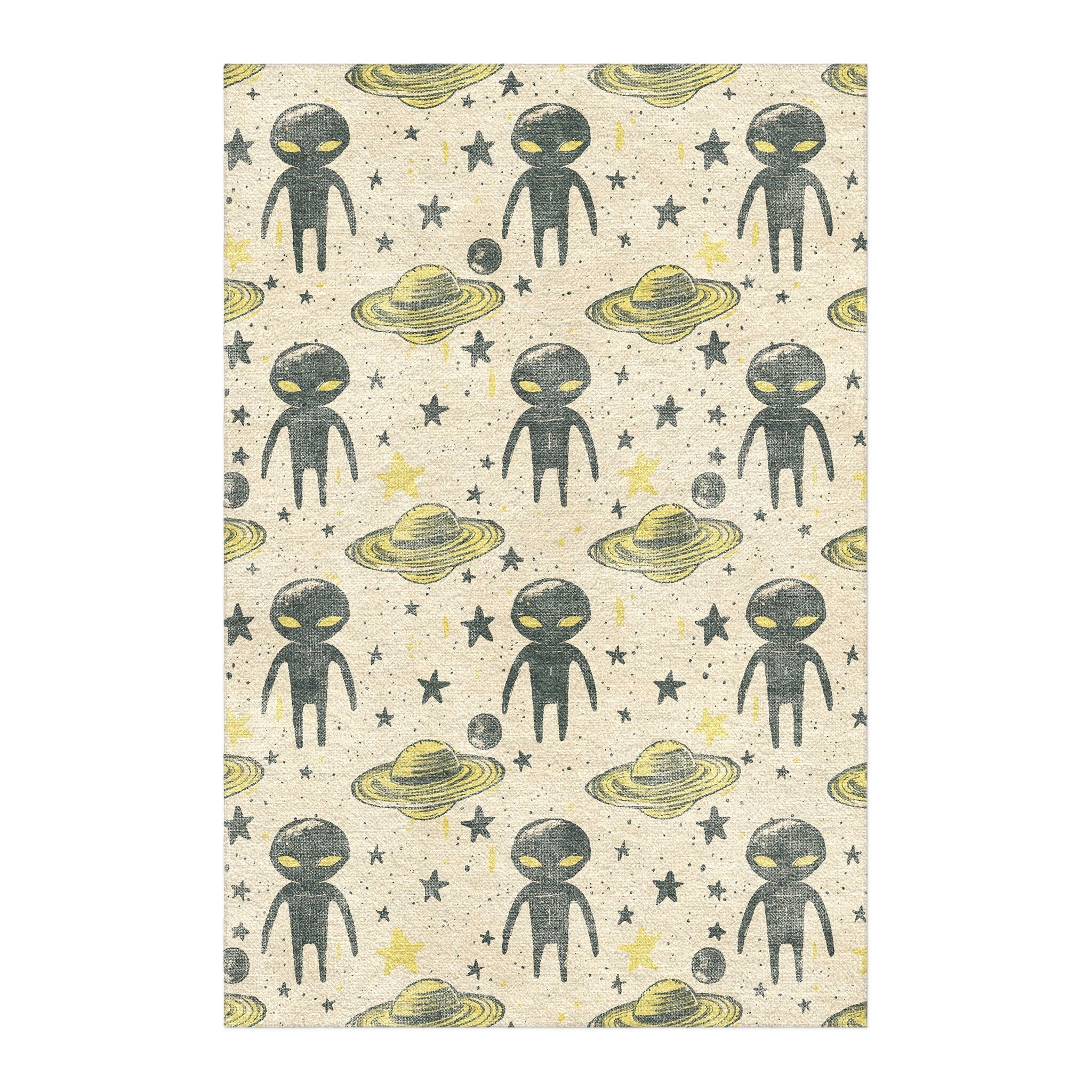 Space Aliens Area Rug β Undrfoot Rugs